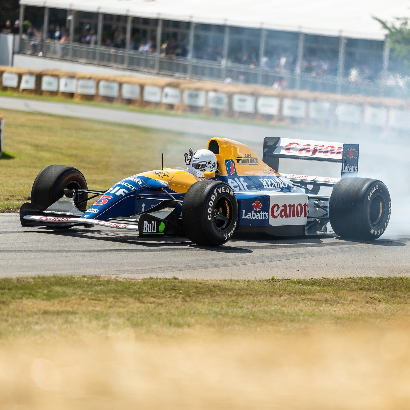 View of William F1 car at Goodwood.
